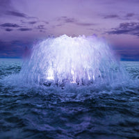 Thumbnail for Kasco Surface Aerator With White Lights On The Water