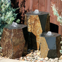 Thumbnail for Kazan Triple Stone Outdoor Fountain
