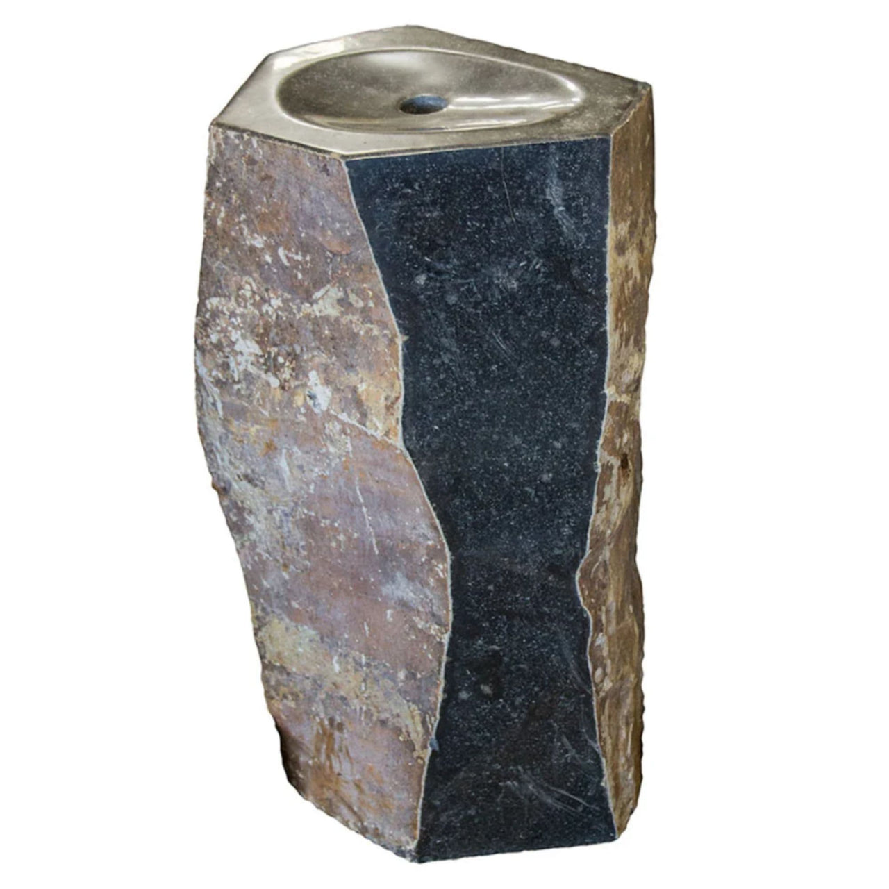 Kazan Stone Outdoor Fountain With White Background