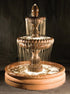 Thumbnail for Pioggia Cast Stone Tiered Outdoor Fountain with 46