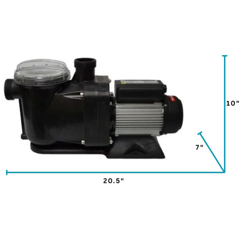 Landshark External Pumps With Dimensions