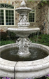 Thumbnail for Cavalli Outdoor Fountain with Fiore Pond