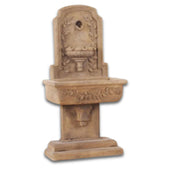 Lemon Lavabo Wall Fountain With Plain White Background