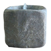 Limestone Bubbler Fountain Background