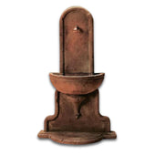 Livia Wall Outdoor Fountain for Spout With Plain White Background