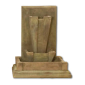 Metro Wall Fountain With Plain White Background