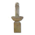 Thumbnail for Mod Twist Fountain Tall With Ball With Plain White Background