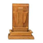 Moderna Wall Fountain With Plain White Background