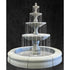 Thumbnail for Monaco 4-Tier Medium Fountain with Fiore Pond With Dark Background