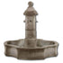 Thumbnail for Monaco Pond Fountain With Lorraine Finial With Plain White Background