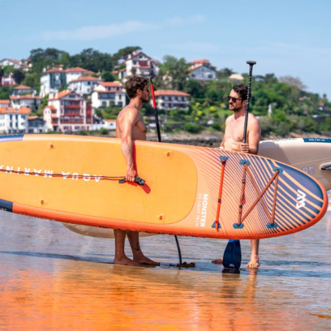 Monster Paddle Board 2 Man Holding Each