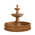 Thumbnail for Montefalco Two Tier Pond Fountain With Plain White Background