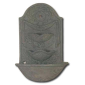 Navona Wall Fountain With Plain White Background