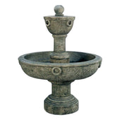 Nocera Outdoor Water Fountain With Plain White Background