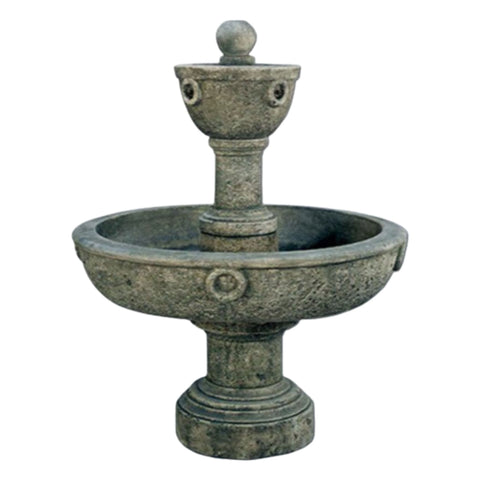 Nocera Outdoor Water Fountain With Plain White Background