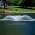 Thumbnail for OWS Air-O-Lator Aquarian Pro Surface Aerator On The Water With Trees In The Background