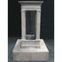 Thumbnail for Old World Curtain Rain Outdoor Water Fountain Tall With Black Background