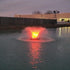 Thumbnail for Outdoor Water Solutions 1/2 HP Aerify Electric Pond Aerator Fountain With Red Lights On The Water