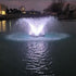 Thumbnail for Outdoor Water Solutions 1/2 HP Aerify Electric Pond Aerator Fountain With White Lights On The Water