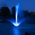 Thumbnail for Outdoor Water Solutions 1/2 HP Palatial Electric Pond Fountain With Blue Lights On The Water