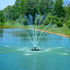 Thumbnail for Outdoor Water Solutions Classic Series Electric Pond Fountain With Nebula Spray Patter On the Water