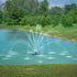 Thumbnail for Outdoor Water Solutions Classic Series Electric Pond Fountain With Orion Spray Patter On the Water