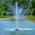 Thumbnail for Outdoor Water Solutions Classic Series Electric Pond Fountain With Sirius Spray Patter On the Water