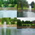 Thumbnail for Outdoor Water Solutions EcoSeries Floating Pond Fountain 4 Spray Patterns On The Water
