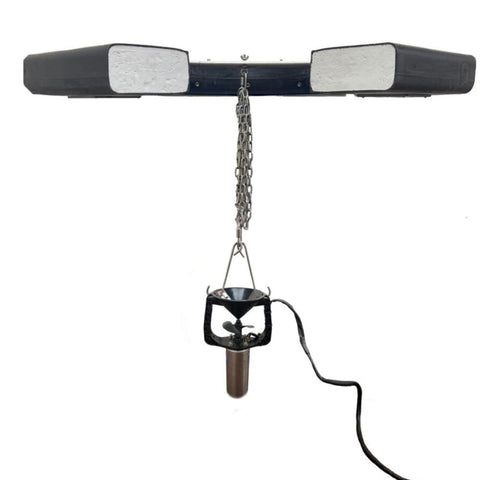 Outdoor Water Solutions Ice-Away Pond De-Icer Float Unit With Propeller Attached By A Chain