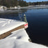 Thumbnail for Outdoor Water Solutions Ice-Away Pond De-Icer On The Water Near A Pier Ladder