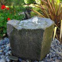 Thumbnail for Outdoor Klamath Rock Fountain With Plants And Flowers In The Background