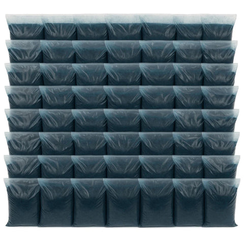 Outdoor Water Solutions Blue Pond Dye  Dry Packs Close-Up View Of Multiple Packs On White Background