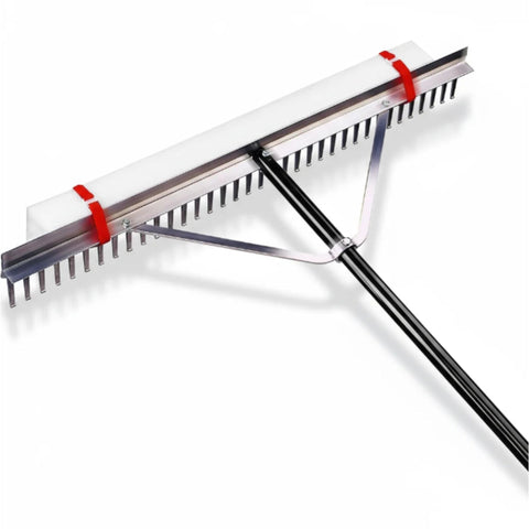 Outdoor Water Solutions Heavy Duty Lake And Beach Rake Close-Up View On White Background