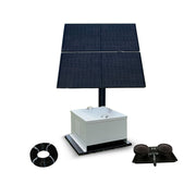Outdoor Water Solutions NightAir™ Battery Back Up Solar Aerator Unit With Diffuser & Weighted Airline