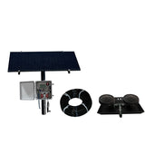 Outdoor Water Solutions NitroAir Direct Drive Solar Aeration System Unit With 1 Diffuser