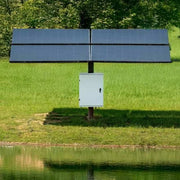 Outdoor Water Solutions Palatial Display Solar Pond Fountain 4 Solar Panels Mounted