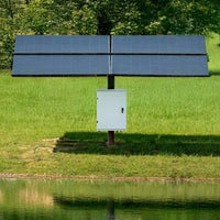 Thumbnail for Outdoor Water Solutions Palatial Display Solar Pond Fountain 4 Solar Panels Mounted