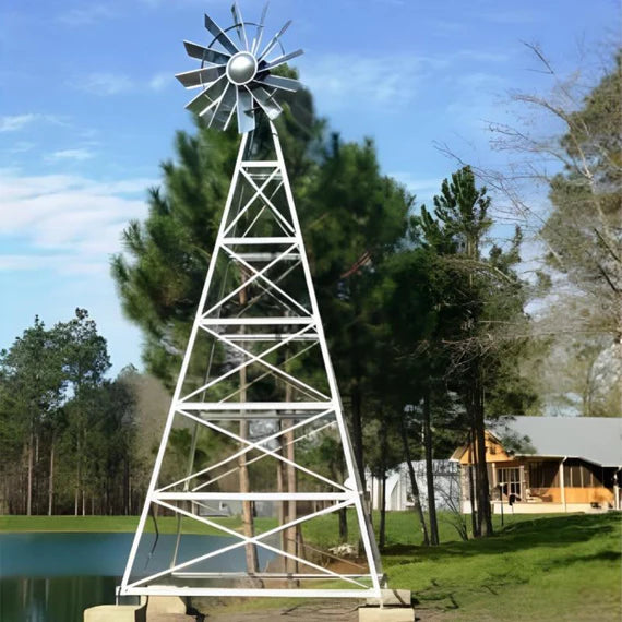 Outdoor Water Solutions Super Premier Windmill Pond Aerator