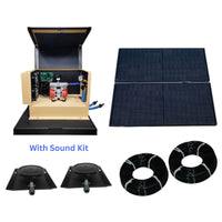 Thumbnail for Outdoor Water Solutions TurboAir Solar Aeration System With Sound Kit Complete Package Shown X2