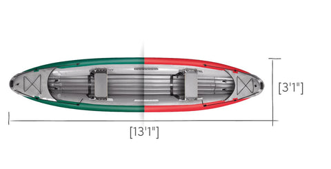 Gumotex Palava Inflatable Canoe