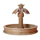 Palm Springs Fountain - Small With Plain White Background