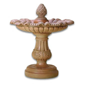 Pavia Pineapple Garden Fountain With Plain White Background