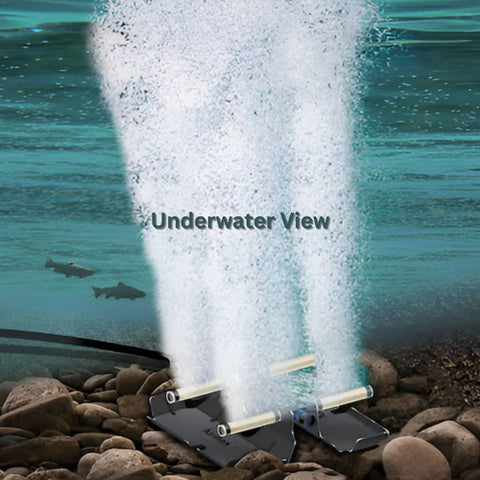 PondSeries Aerator Underwater Demonstration View