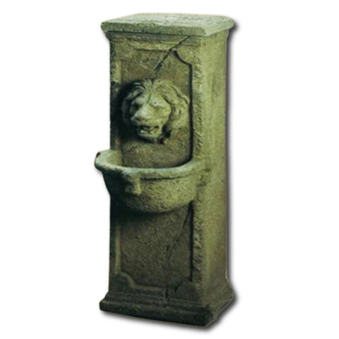 Ponte Vecchio Outdoor Water Fountain With Plain White Background