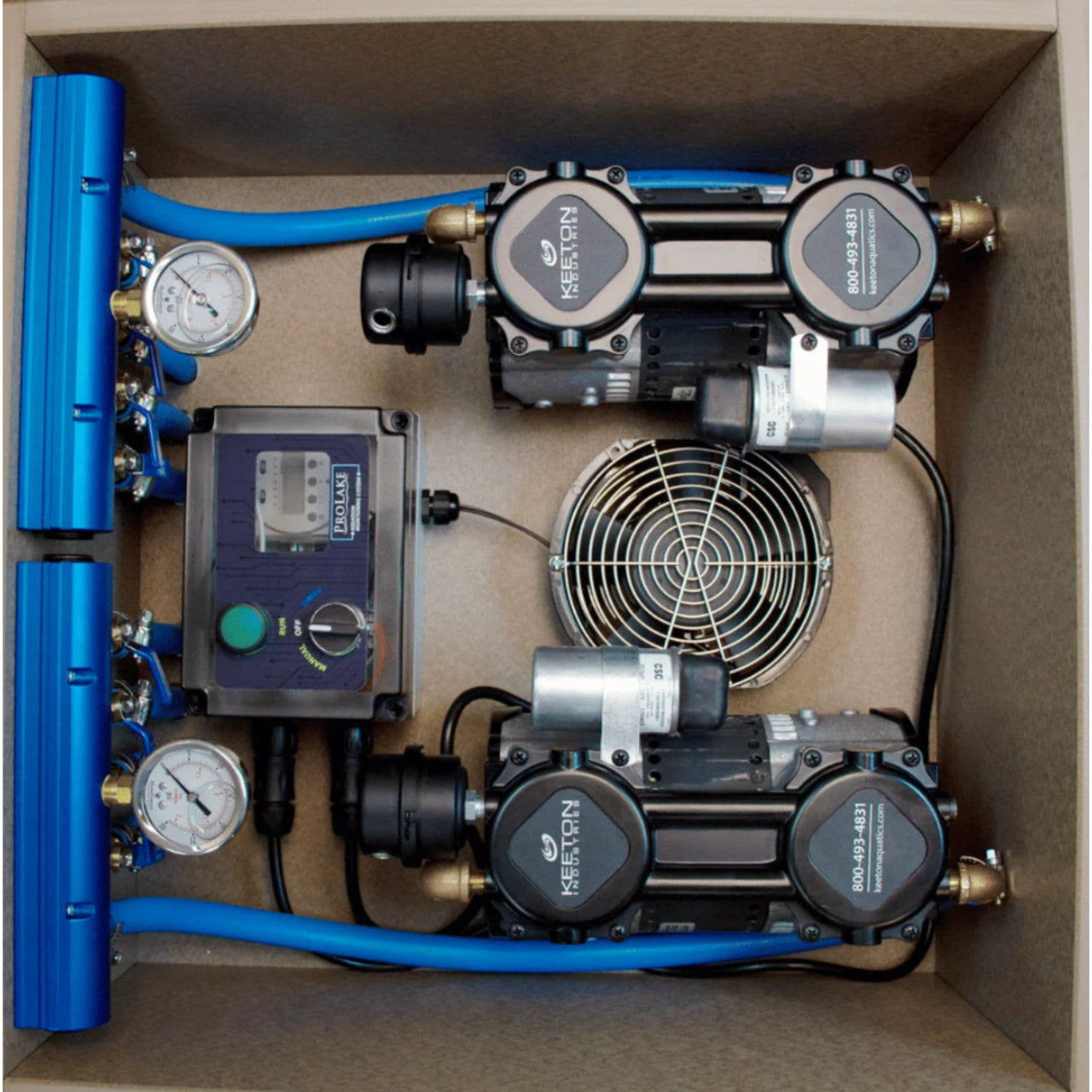 ProLake 2.7 Diffused Aeration System Top View