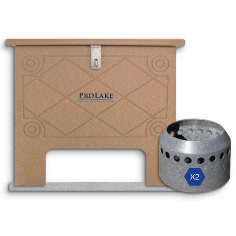 ProLake Electric 1.2 Aeration System Box And The Diffuser