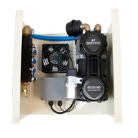 Thumbnail for ProLake Mini Diffused Aeration Kit - Internal View of the Cabinet with the Compressor
