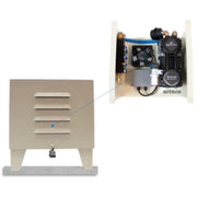 ProLake Mini Diffused Aeration Kit Cabinet with Internal View of the Compressor