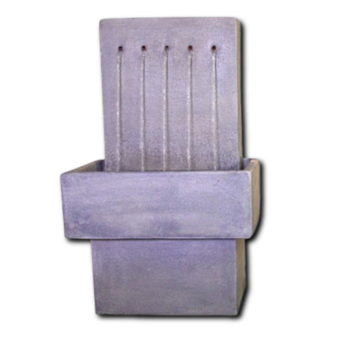 Quintus Wall Fountain Tall With Plain White Background