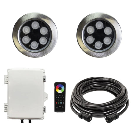 Outdoor Water Solutions RGBW Color-Changing Fountain Light Kit